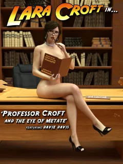 Professor Croft And The Eye Of Metate (Tomb Raider) [DeTomasso] rule 34 porn comic cover