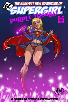 Purple Trouble (Supergirl) [Ganassa] rule 34 porn comic cover
