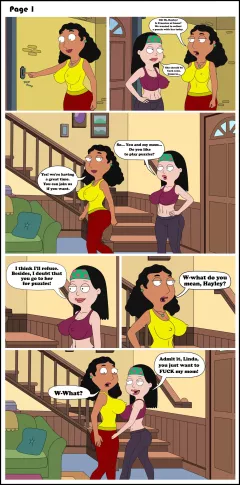 Puzzle Fun (American Dad!) [SexFightFun] rule 34 porn comic cover