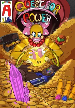 Quest for Power (Super Mario Bros) [Loonyjams] rule 34 porn comic cover
