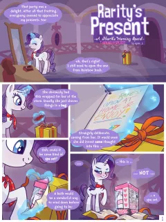 Rarity’s Present (My Little Pony – Friendship is Magic) [Syoee_B] rule 34 porn comic cover