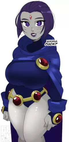 Raven’s thickness (Teen Titans) [Roumgu] rule 34 porn comic cover