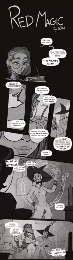 Red Magic [InCase] rule 34 porn comic cover