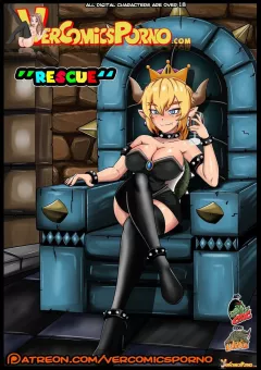 Rescue (Mario Series) [Croc] rule 34 porn comic cover