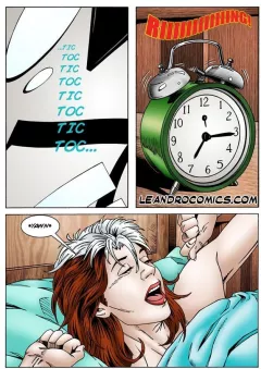 Rogue loses her powers (X-men) [Leandro Comics] rule 34 porn comic cover