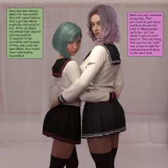 Roxy And Melia [Kizaru3D] rule 34 porn comic cover