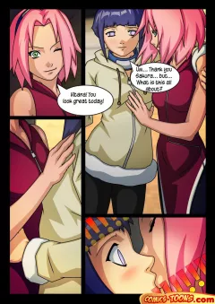 Sakura X Hinata (Naruto) [Comics-Toons] rule 34 porn comic cover
