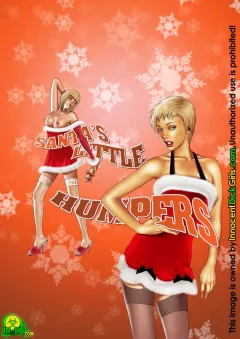 Santa’s Little Humpers – Christine, Amanda [InnocentDickGirls] rule 34 porn comic cover