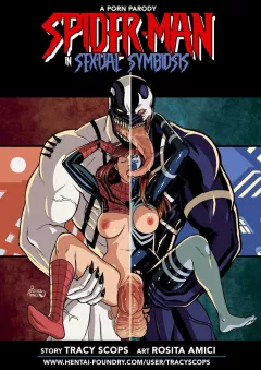 Sexual Symbiosis (Spider-Man) [Tracy Scops] rule 34 porn comic cover
