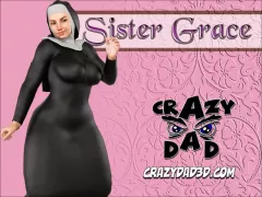 Sister Grace [CrazyDad3D] rule 34 porn comic cover