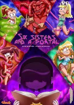 Six Sisters And A Portal (The Loud House) [Palcomix] rule 34 porn comic cover