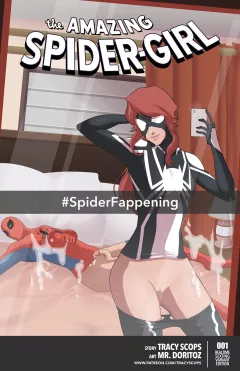 SpiderFappening (Spider-Man) [Tracy Scops] rule 34 porn comic cover