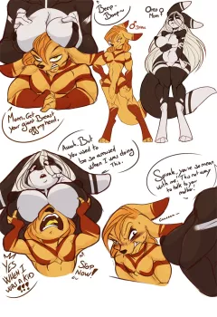 Spiral X OreoMom [Spirale] rule 34 porn comic cover