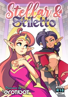 Stellar and Stiletto [Erotibot] rule 34 porn comic cover