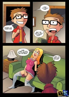 Steve and Francine (American Dad!) [Drawn-Sex] rule 34 porn comic cover