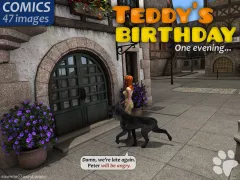 Teddy’s Birthday [ExtremeXWorld] rule 34 porn comic cover