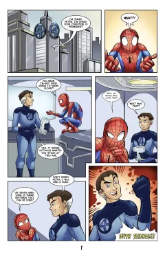 The Adventures Of Young Spidey (Various) [Glassfish] rule 34 porn comic cover