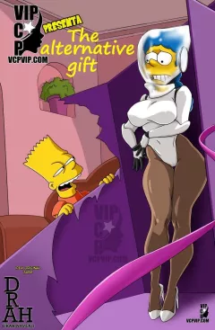 The Alternative Gift (The Simpsons) [Drah Navlag] rule 34 porn comic cover