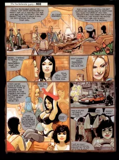 The Bachelorette Party [Ignacio Noe] rule 34 porn comic cover