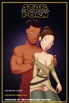 The Cock Awakens (Star Wars) [Dirty Comics] rule 34 porn comic cover