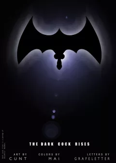 The Dark Cock Rises (Batman) [JKRComix] rule 34 porn comic cover