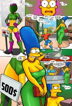 The Gift (The Simpsons) [Zarx] rule 34 porn comic cover