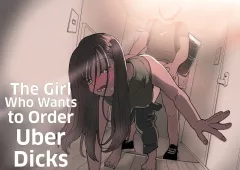 The Girl Who Wants to Order Uber Dicks [Denbu Momo] rule 34 porn comic cover