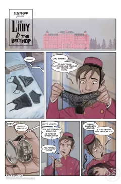 The Lady &amp; The Bellhop [Sleepy Gimp] rule 34 porn comic cover