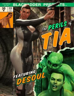 The Perils Of Tia [Blackadder] rule 34 porn comic cover