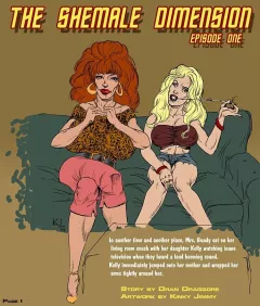 The Shemale Dimension [PooNnet] rule 34 porn comic cover