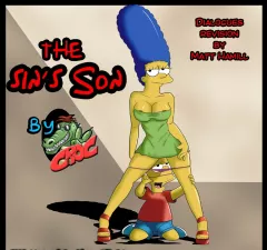 The Sin’s Son (The Simpsons) [Croc] rule 34 porn comic cover