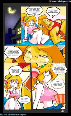 The Slumber Party [Shonuff44] rule 34 porn comic cover