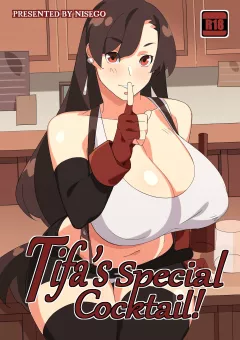 Tifa’s Special Cocktail! (Final Fantasy VII) [Nisego] rule 34 porn comic cover