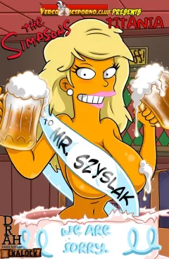Titania (The Simpsons) [Drah Navlag] rule 34 porn comic cover