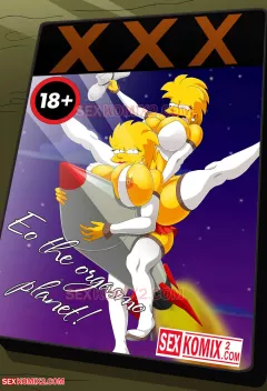 To the planet Orgasmo (The Simpsons) [SexKomix] rule 34 porn comic cover