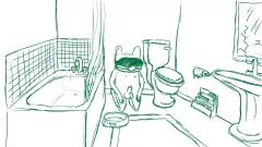 Toilet (Adventure Time) [Blargsnarf] rule 34 porn comic cover