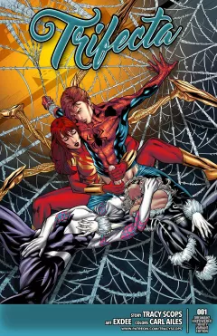 Trifecta (Spider-Man) [Tracy Scops] rule 34 porn comic cover