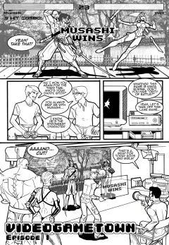 Videogame Town [Leandro Comics] rule 34 porn comic cover