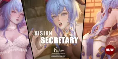 Vision – Secretary (Genshin Impact) [Firolian] rule 34 porn comic cover