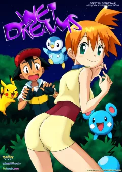 Wet Dreams (Pokemon) [PalComix] rule 34 porn comic cover