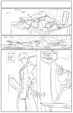 What didn’t happen in “Agency zero” (Gold digger) [Fred Perry] rule 34 porn comic cover