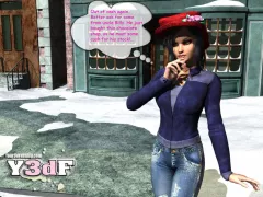 Xmas [Y3DF] rule 34 porn comic cover