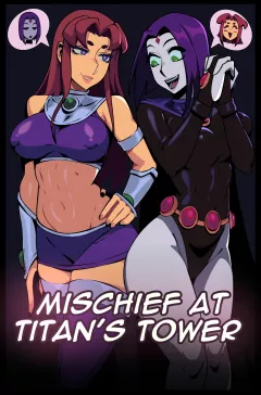 Michief at Titans Tower (Teen Titans) [TSFSingularity] rule 34 porn comic cover