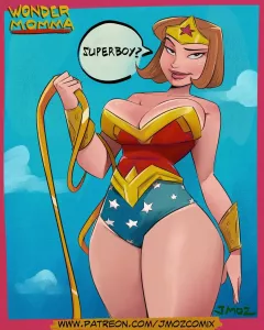 Wonder Momma [JMoz] rule 34 porn comic cover