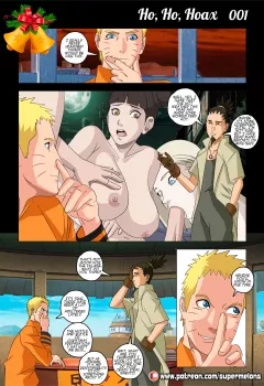 Ho Ho Hoax (Naruto) [Super Melons] rule 34 porn comic cover
