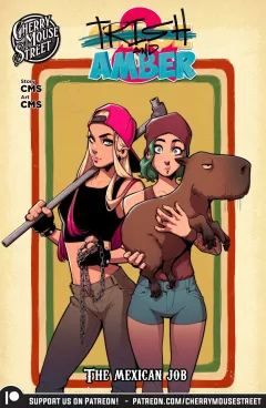 Trish & Amber: The Mexican Job [Cherry Mouse Street] rule 34 porn comic cover