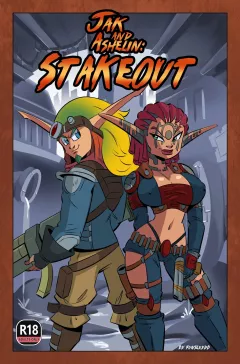 Jak and Ashelin: Stakeout [FunsexyDB] rule 34 porn comic cover