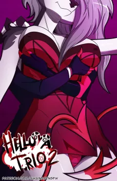 Helluva Trio [SwainArt] rule 34 porn comic cover