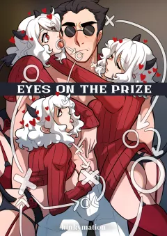 Eyes on the Prize (Helltaker) [Kinkymation] rule 34 porn comic cover