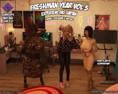 Freshman Year [Scorpio69] rule 34 porn comic cover